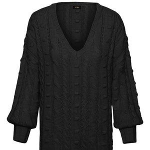 NWT AFRM Bostom Long Cable V-Neck‎ Sweater Size XS 4200